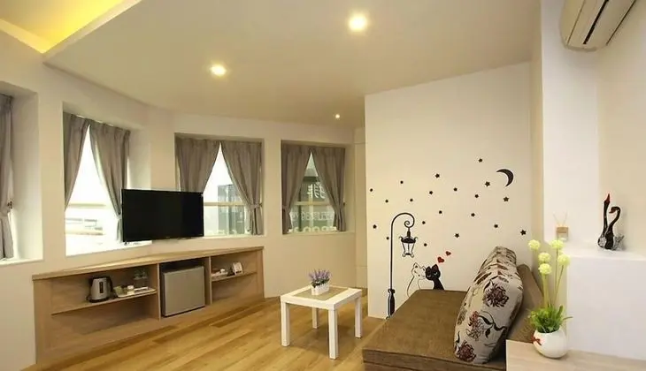 Romantic Tek Büyük Yataklı Oda, 1 Çift Kişilik Yatak