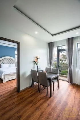 Stüdyo, Balkon, Bahçe Manzaralı (Studio Suite Super King and Bunk Bed)