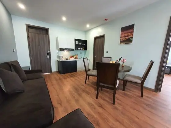 Stüdyo, Balkon, Bahçe Manzaralı (Studio Suite Super King and Bunk Bed)