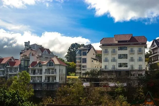 Stüdyo, Balkon, Bahçe Manzaralı (Studio Suite Super King and Bunk Bed)