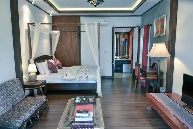 Luxury Tek Büyük Yataklı Oda, Balkon/Veranda, Resort Manzaralı