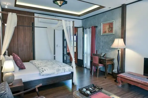 Luxury Tek Büyük Yataklı Oda, Balkon/Veranda, Resort Manzaralı