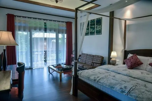 Luxury Tek Büyük Yataklı Oda, Balkon/Veranda, Resort Manzaralı