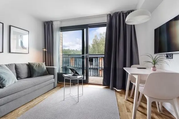 Superior Apart Daire, Bahçe Manzaralı (2 Twin Beds with Sofa Bed)