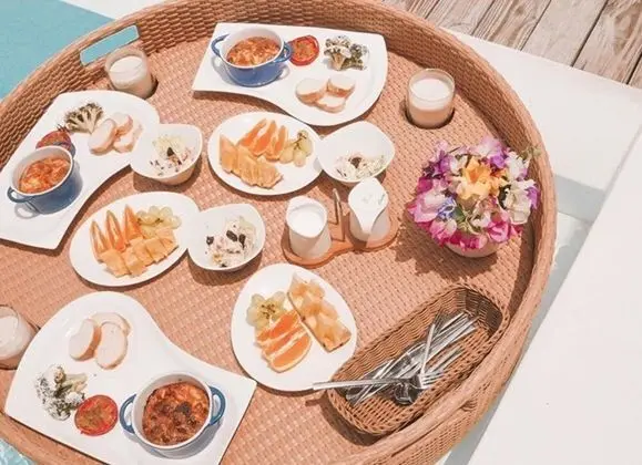 Superior Tek Büyük Yataklı Oda, 1 Yatak Odası, Kişiye Özel Havuzlu, Avlu