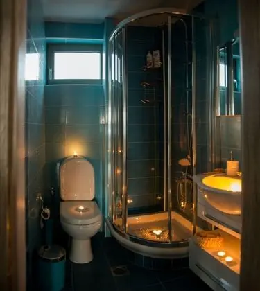 Villa, 3 Yatak Odası, Şömine