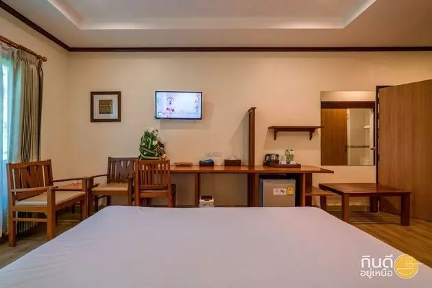 Standard Tek Büyük veya İki Ayrı Yataklı Oda, Bahçe Manzaralı