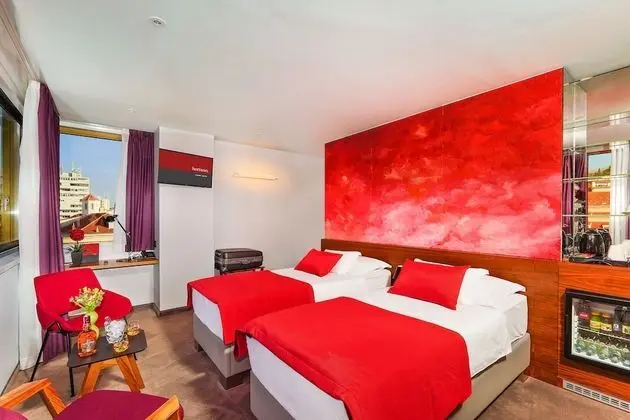 Deluxe Tek Büyük veya İki Ayrı Yataklı Oda, Şehir Manzaralı