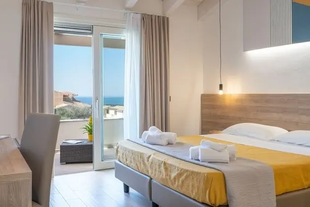 Classic Tek Büyük veya İki Ayrı Yataklı Oda, 1 Yatak Odası, Balkon, Deniz Manzaralı