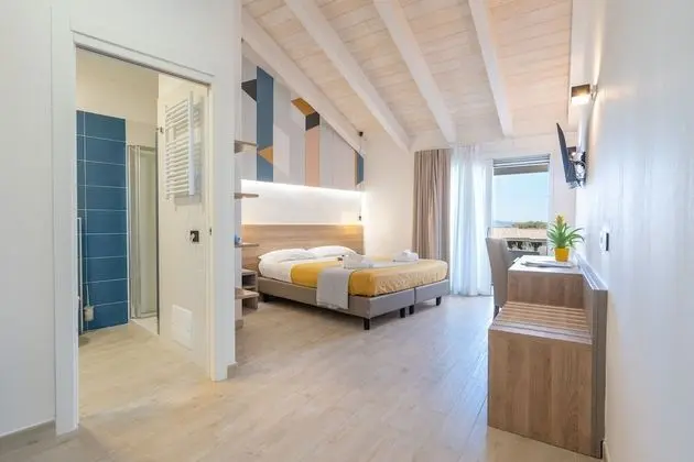 Deluxe Tek Büyük veya İki Ayrı Yataklı Oda, 1 Yatak Odası, Balkon, Deniz Manzaralı
