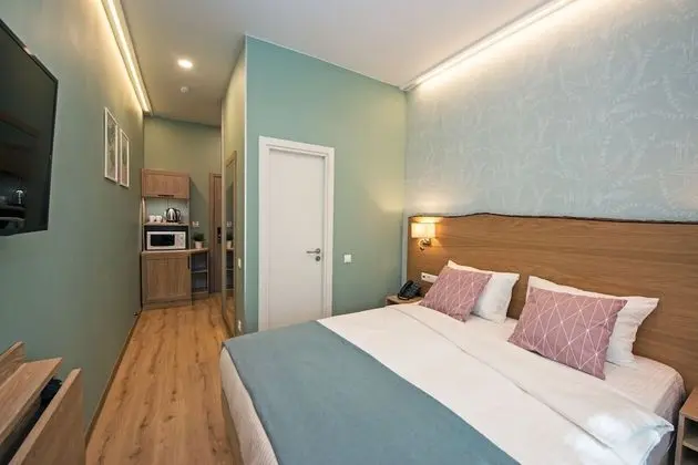 Standard Tek Büyük veya İki Ayrı Yataklı Oda, 1 Yatak Odası, Sigara İçilmez, Buzdolabı ve Mikrodalga
