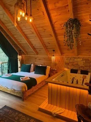Bungalow, Nehir Manzaralı, Jakuzili