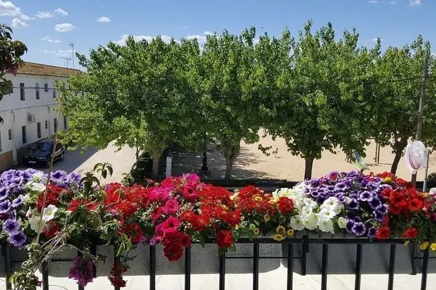 Habitación con cama doble, baño privado