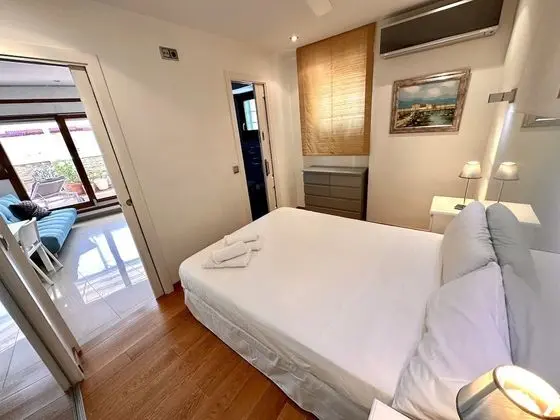 Junior Süit, 1 Büyük (Queen) Boy Yatak ve Çekyat, Teras, Şehir Manzaralı