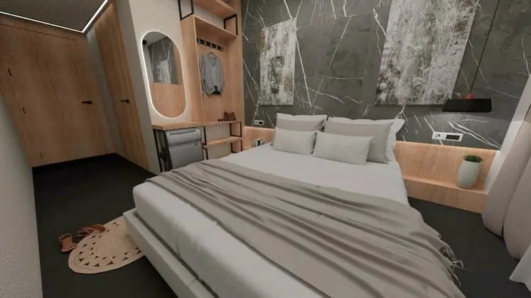 Superior Tek Büyük veya İki Ayrı Yataklı Oda