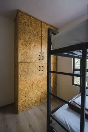 Ortak Ranzalı Oda, Sigara İçilmez, Şehir Manzaralı (2 bunk beds)