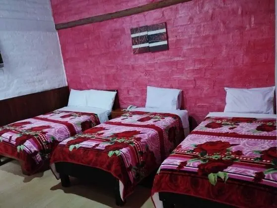 Family Üç Kişilik Oda, 3 Tek Kişilik Yatak, Avlu Manzaralı