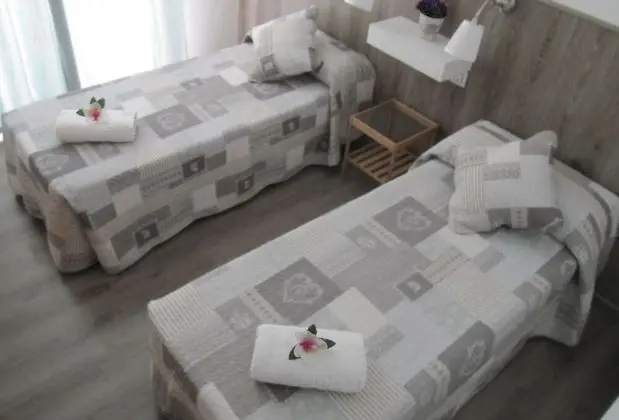 İki Ayrı Yataklı Oda, Balkon, Plaj Manzaralı