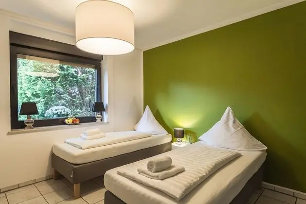 Standard İki Ayrı Yataklı Oda, Bahçe Manzaralı