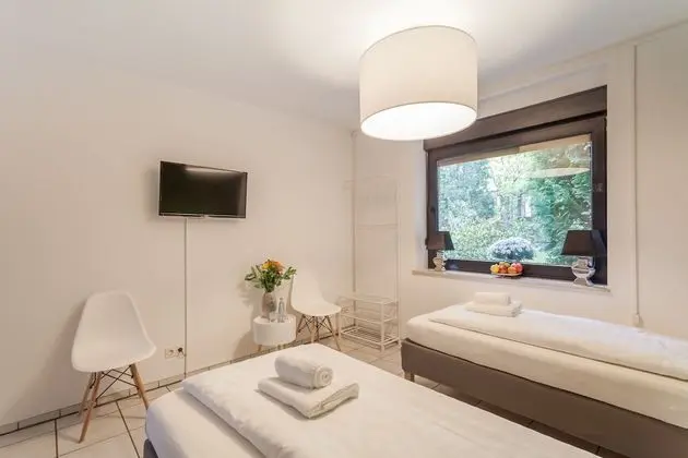 Standard İki Ayrı Yataklı Oda, Bahçe Manzaralı