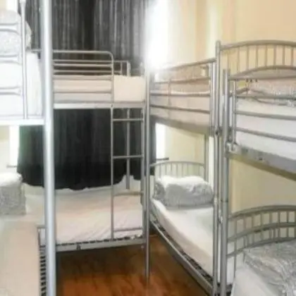 Bed in dormitory