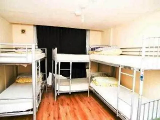 Bed in dormitory