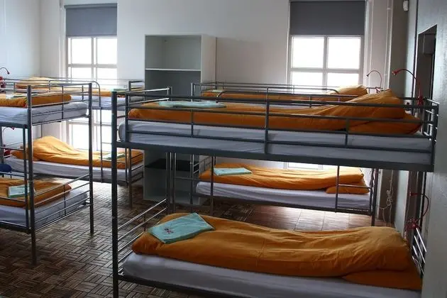 Bunk bed in 8 people dormitory, Free Parking