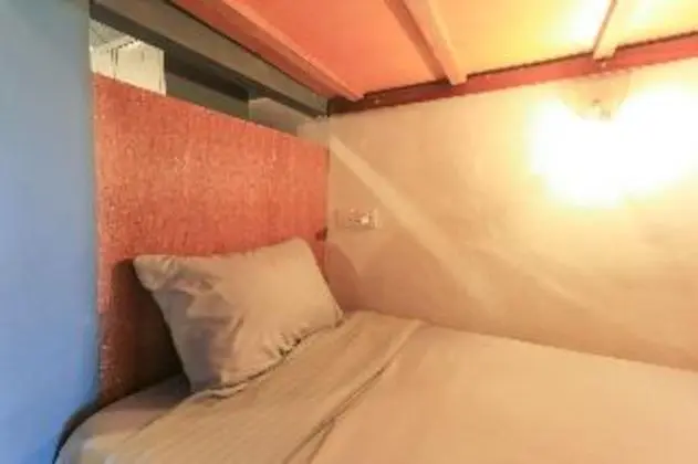 Bed in dormitory