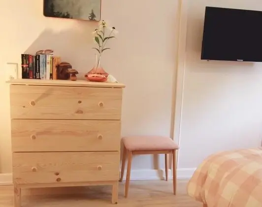 Tek Büyük Yataklı Oda, Ortak Banyo (BergNest)