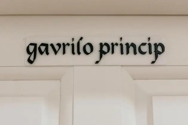 Bed in a 6-bed dormitory (Gavrilo Princip)