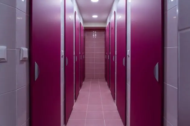 Single Bunk Bed in Female Dormitory Room