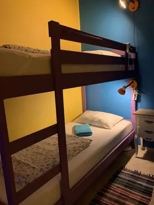 Ortak Ranzalı Oda, Karma Ranzalı Oda, Özel Banyo (4 guests, no windows)