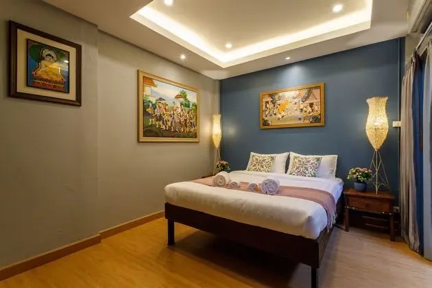 Deluxe Tek Büyük Yataklı Oda, Bahçe Manzaralı