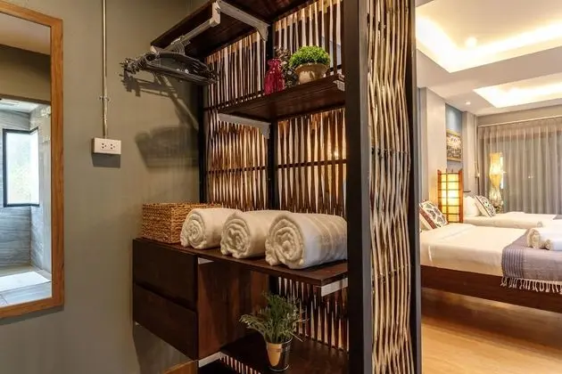 Deluxe Üç Kişilik Oda, Bahçe Manzaralı