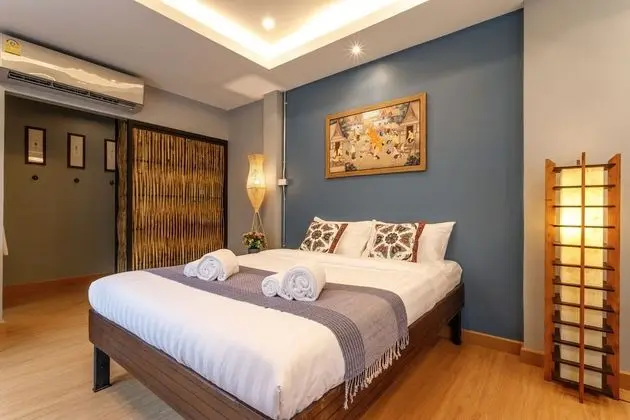 Deluxe Üç Kişilik Oda, Bahçe Manzaralı