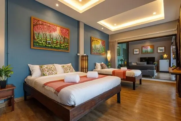 Deluxe Üç Kişilik Oda, Şehir Manzaralı