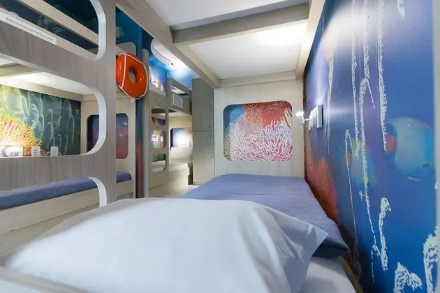 Ortak Ranzalı Oda, Karma Ranzalı Oda (8 Beds / 8 Camas)