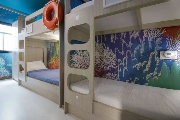 Ortak Ranzalı Oda, Karma Ranzalı Oda (8 Beds / 8 Camas)