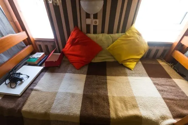 Ortak Ranzalı Oda, Sadece erkekler için (12 guests, upper bed)
