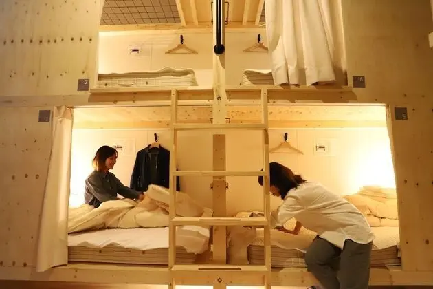 Ortak Ranzalı Oda, Karma Ranzalı Oda, Ortak Banyo (Over 17 yearsold Only,Self Bed Making)