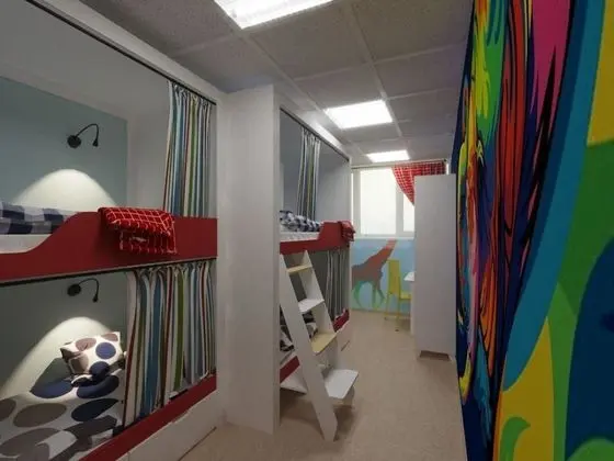 Ortak Ranzalı Oda, Karma Ranzalı Oda (4 beds)