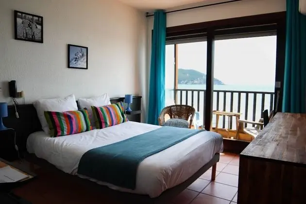 Superior Tek Büyük Yataklı Oda, Banyolu/Duşlu, Deniz Manzaralı (avec Balcon )