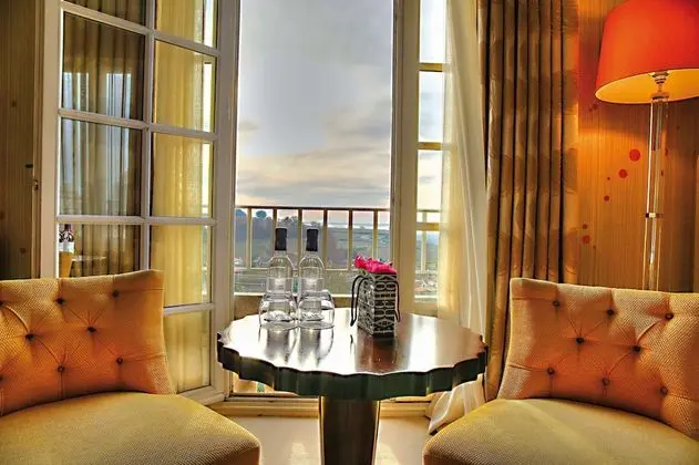 Deluxe Tek Büyük Yataklı Oda (Panoramic View, Maison du clocher)