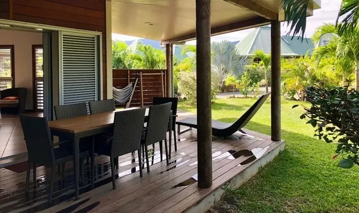 Bungalov, 2 Yatak Odası, Teras, Bahçe Manzaralı