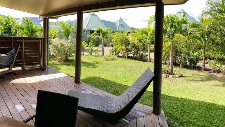 Bungalov, 2 Yatak Odası, Teras, Bahçe Manzaralı