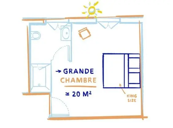 Superior Oda, 1 En Büyük (King) Boy Yatak