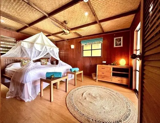 Deluxe Bungalov, 1 En Büyük (King) Boy Yatak, Lagün Manzaralı