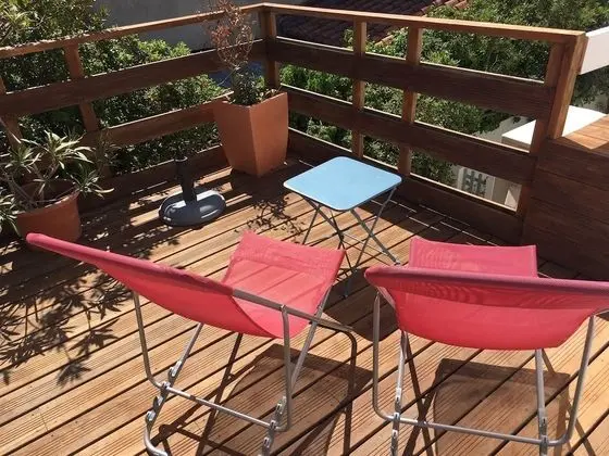 Tek Büyük Yataklı Oda, Teras