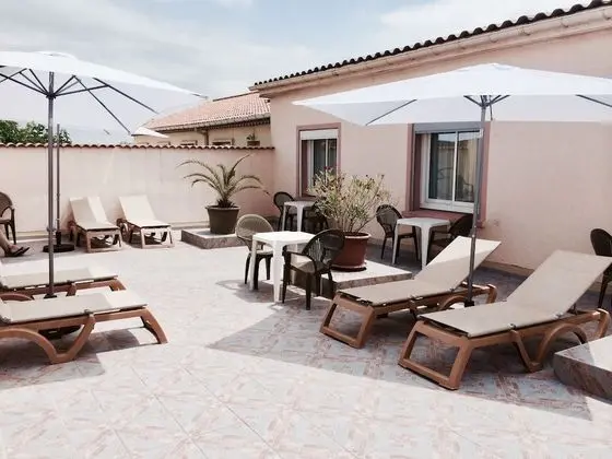 Chambre Double avec Terrasse Commune