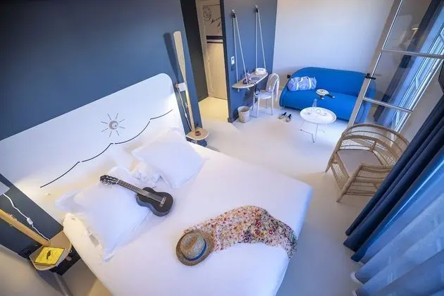 Chambre Grande Plaisance avec accès rooftop et bassin